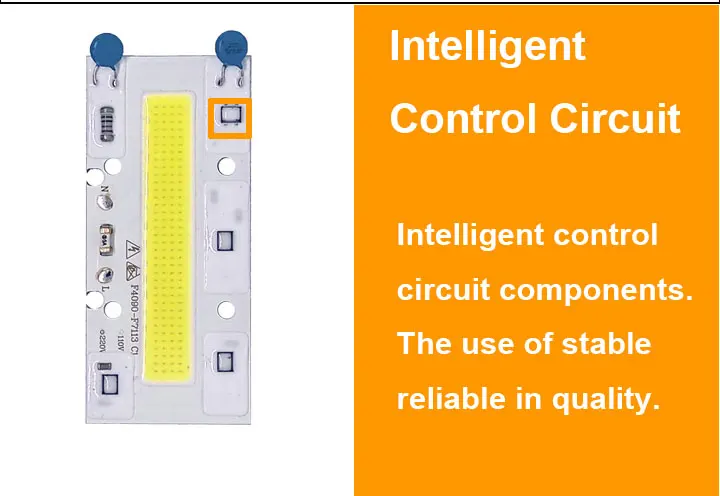 5 шт. Смарт IC светодиодный COB Чип IP65 30 Вт 50 Вт 70 Вт 100 Вт 150 Вт AC 220 В 110 В встроенный прямоугольный луч DIY для прожектор светильник Точечный светильник