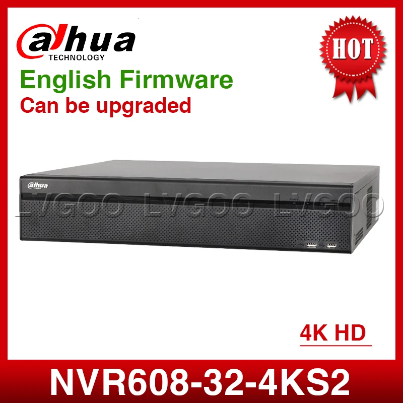 Быстрая доставка Dahua NVR608 32 4KS2 канала Ultra 4K H.265 сетевой видеорегистратор до 12 Мп с