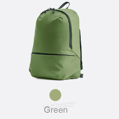 Green 5 цветов Xiaomi Mijia Youpin ZanJia рюкзак легкая серия маленькая сумка - Цвет: Green