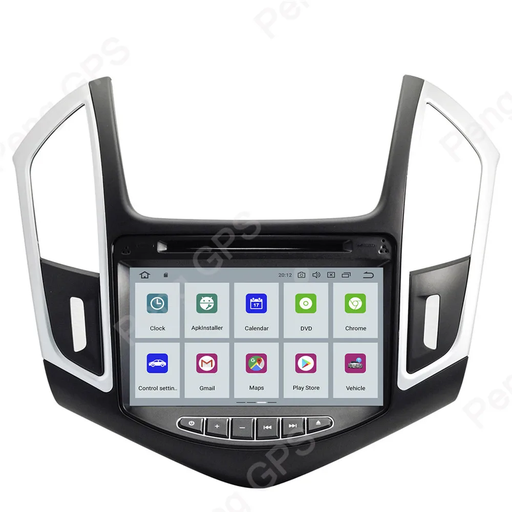 2 Din CD DVD плеер Android 9,0 Автомагнитола для Chevrolet Cruze 2012 2013 gps навигация ips экран 1080P головное устройство