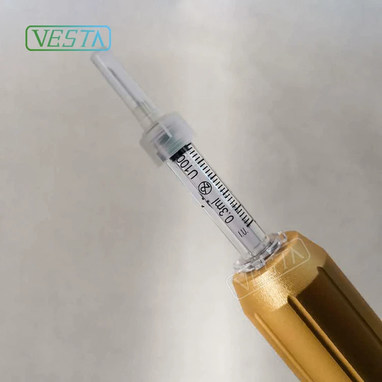 Vesta 0,3 мл гиалуроновая шприц-ручка наивысшего качества Лидер продаж логотип дизайн Neelde гиалуроновая кислотная ручка для губ наполнитель