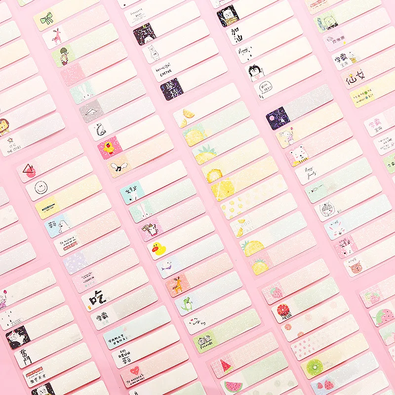 Наклейки loveот Kawaii креативные наклейки с именем водонепроницаемые милые героями