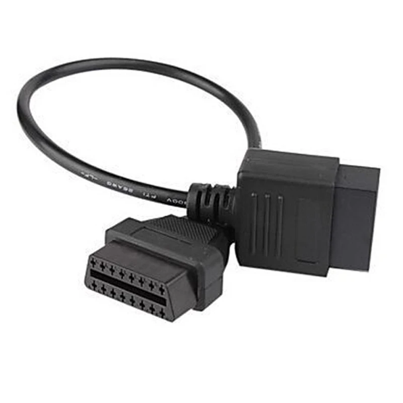Новый OBD2 кабель для Nissan 14 Pin до 16 OBD 2 II оптический Авто Диагностический адаптер