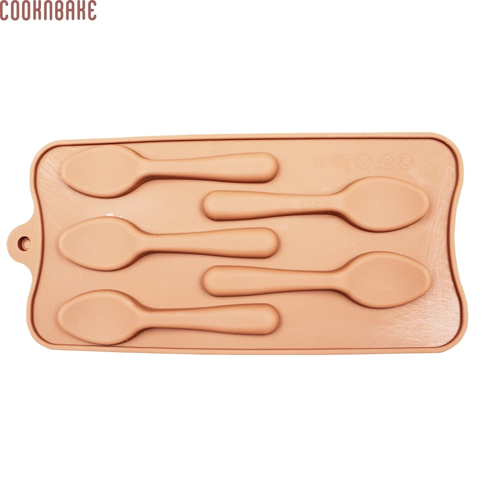 COOKNBAKE DIY силиконовая форма 5 решеток новый стиль ложка сделай сам шоколадные формы