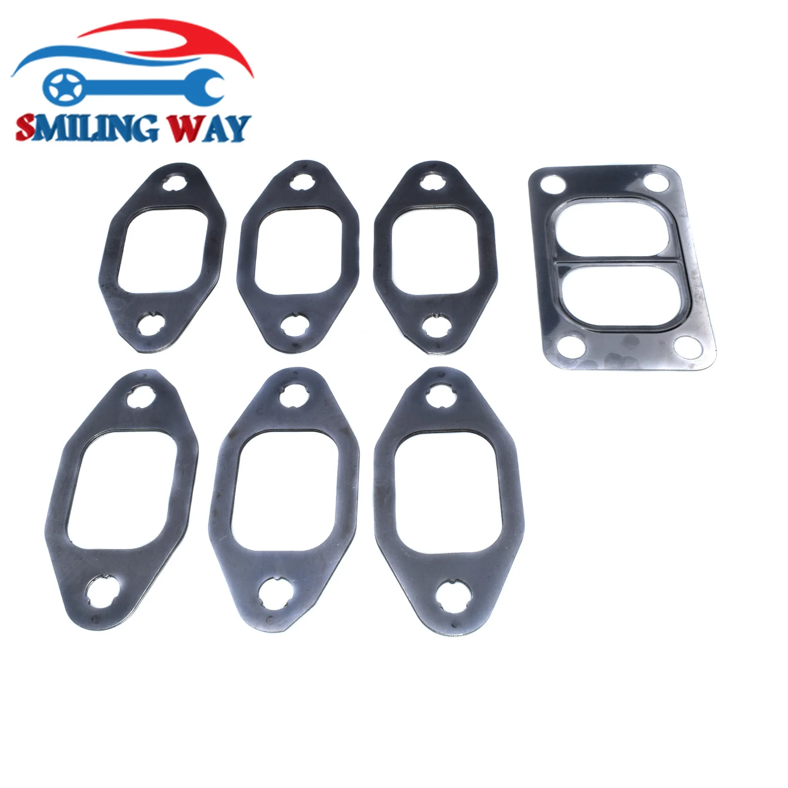 MLS турбо выхлопной коллектор и впускной фланец прокладка 12 В для Dodge Ram дизель 2500