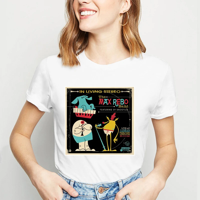 2019 модная футболка с принтом Повседневная Женская музыкальная крутой для