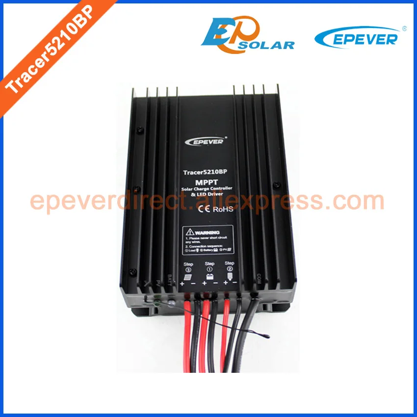 EPEVER Зарядка батареи Солнечный контроллер Tracer5210BP + ПК USB кабель подключения