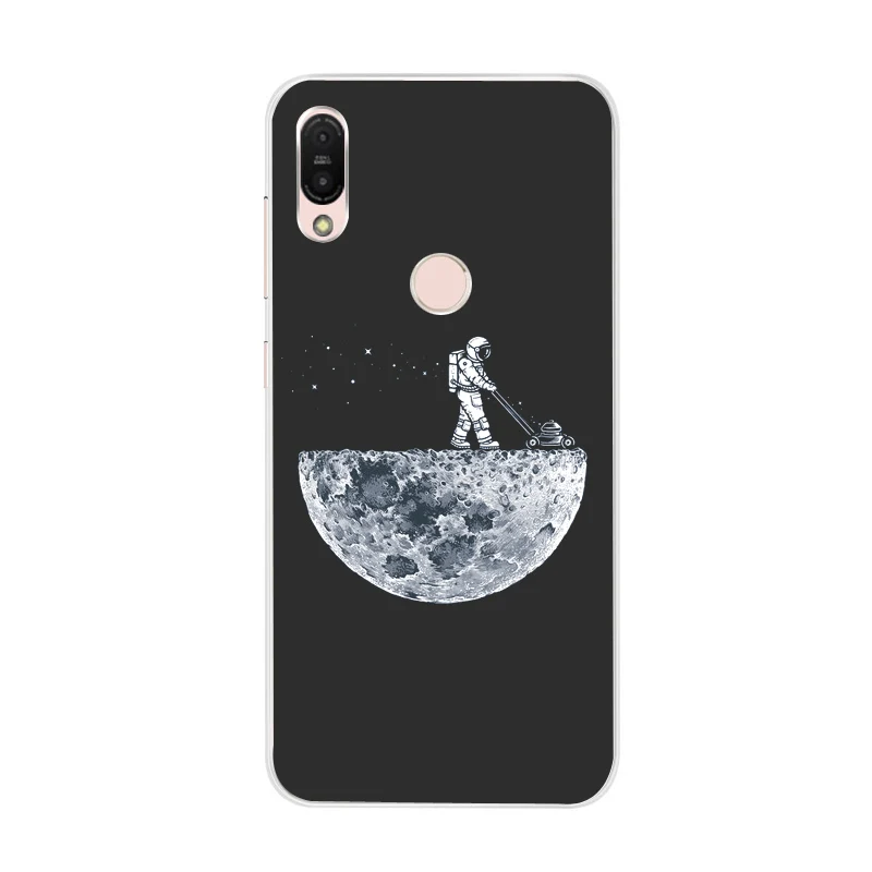 Мягкий чехол PENSEN из ТПУ для Asus Zenfone Max Pro M1 ZB601KL ZB602KL, матовый чехол с рисунком милого кота