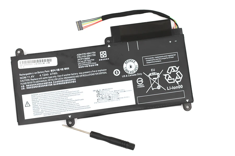 Gololoo 4120mAh аккумулятор для Lenovo 00HW022 45N1752 45N1753 45N1754 45N1755 45N1756 45N1757 3ICP7/38/64 3INP7/38/64