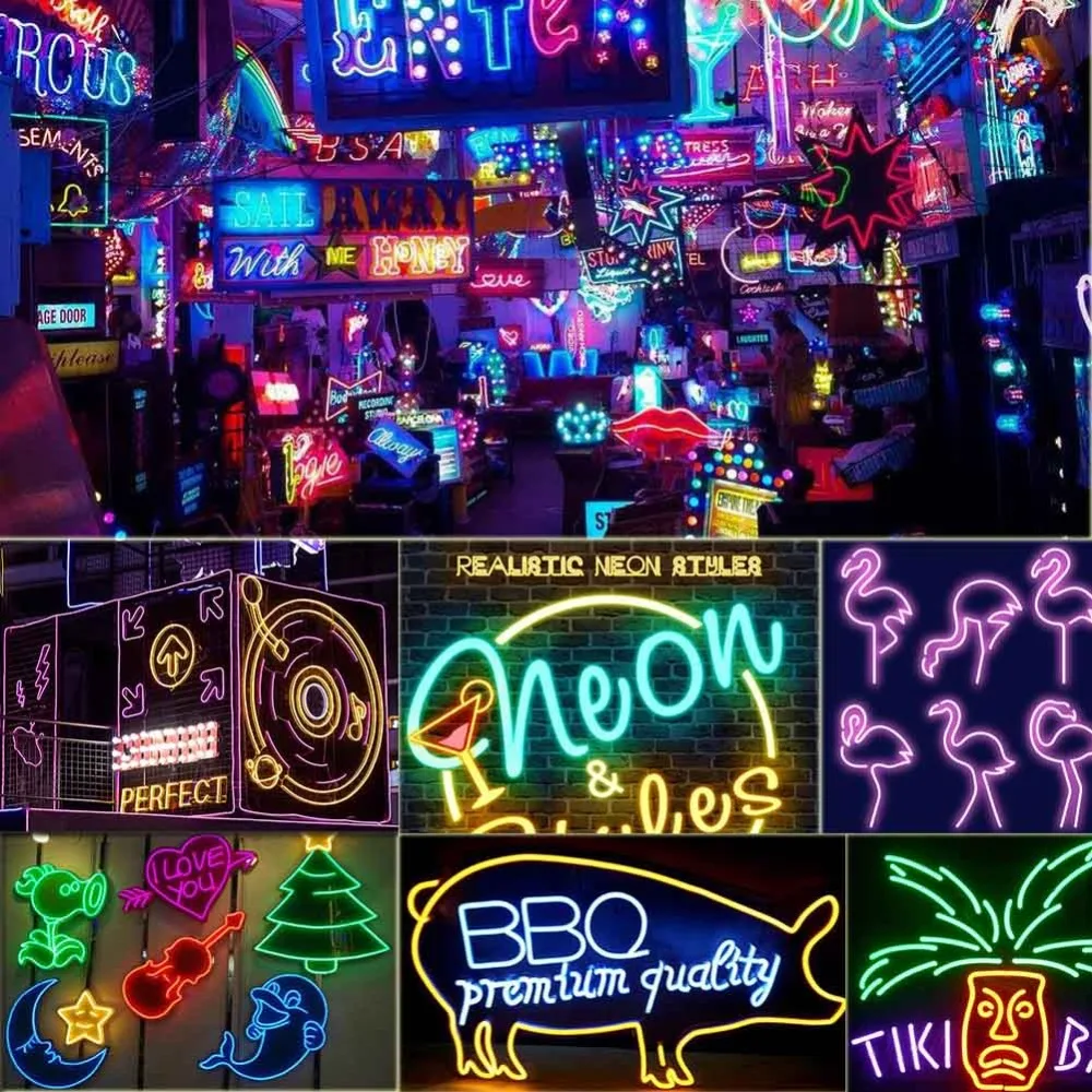 

1/2/5/10/20M Flex LED Neon Strip Light 120leds/M LED Neon Lamp Waterproof 2.5CM Cuttable Led Neon Sign led decoration lights