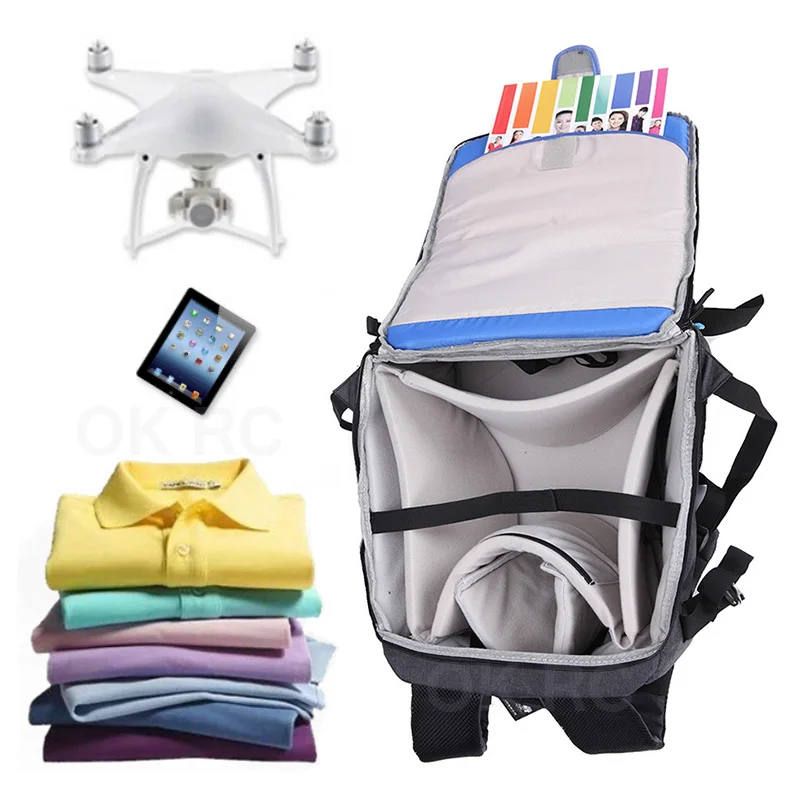 Рюкзак для дрона чехол для переноски для DJI Phantom 2 3 Advanced Phantom 4 Pro Сумка контроллер батареи аксессуары сумка для хранения дорожная сумка