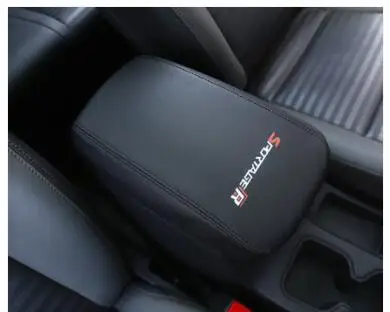 A KIA новое поколение Sportage подлокотник коробка Крышка Особый подлокотник коробка интерьер кожаный чехол Защитная Подушка украшение - Название цвета: A