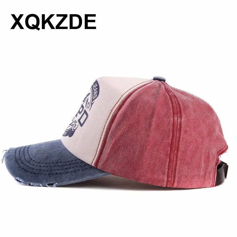 XQKZDE 7 Color Cotton baseball caps NYPD Fitted Hip Hop Casual hat gorras 5 panel snapback wash hats men women unisex CF01 | Аксессуары