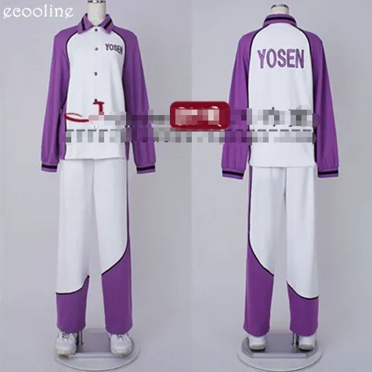Аниме Kuroko no Basuke YOSEN murasakiбара atсуши униформа косплей костюм для вечеринки одежда