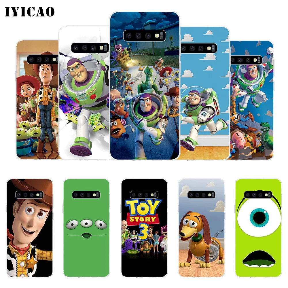 IYICAO игрушка история мягкий силиконовый чехол для телефона Samsung Galaxy S10e S10 S9 S8 Plus S7