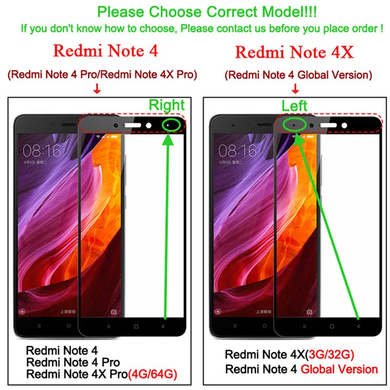 Защитное стекло для Xiaomi Redmi Note 4x4 X X4 закаленное защиты экрана Ksiomi Xiomi Xaomi Red Mi Note4 не