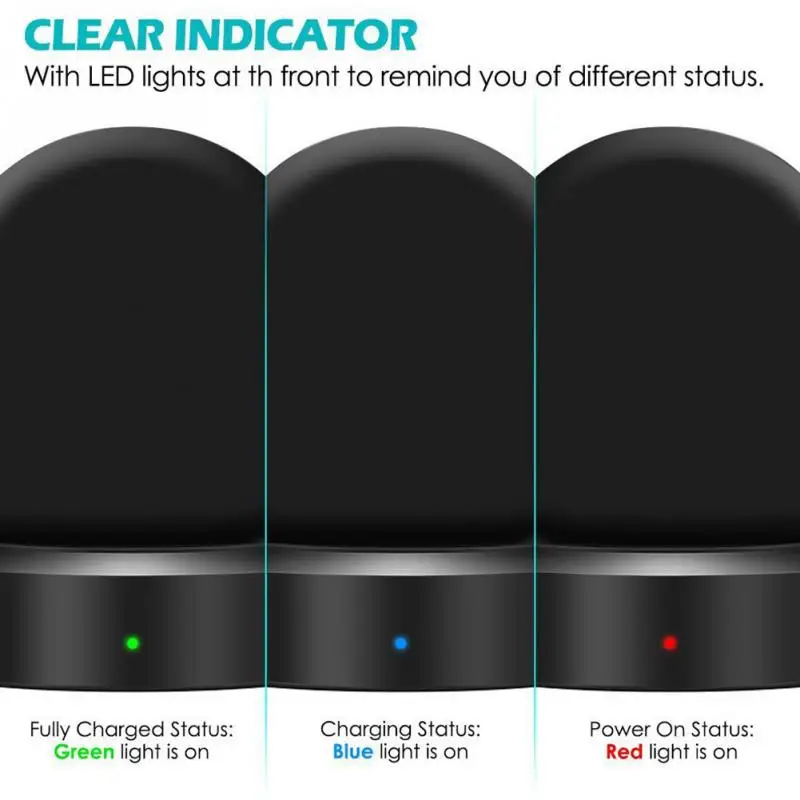 Зарядное устройство смарт-часы USB беспроводное зарядное устройство Колыбель Док-станция для samsung gear S3 зарядка Frontier SM-R760/SM-R765/Классическая SM-R770