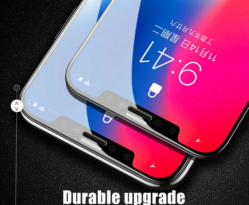 5D полное покрытие из закаленного стекла протектор для iPhone XR Xs Max X 6 7 8 plus 100 шт с розничной упаковкой