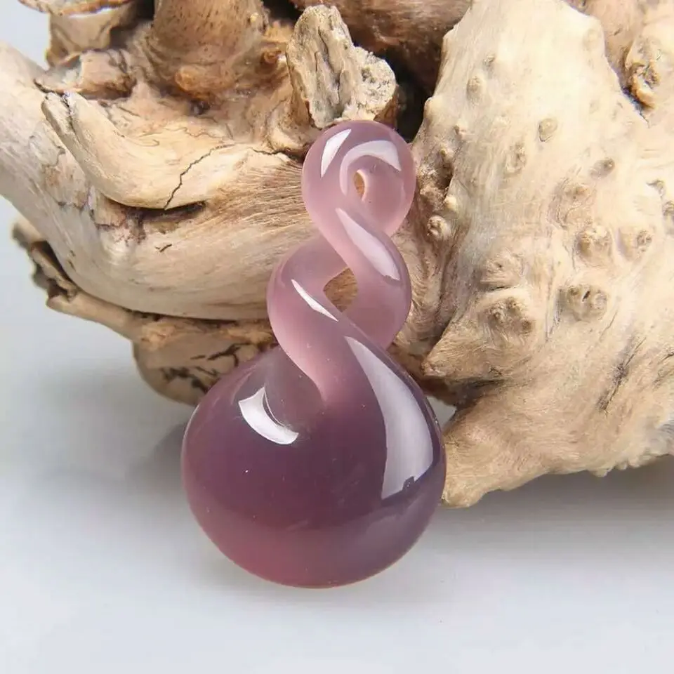 Natural Brazilian Chalcedony Agate Pendant|gift necklace|gift giftsgift jewelry |