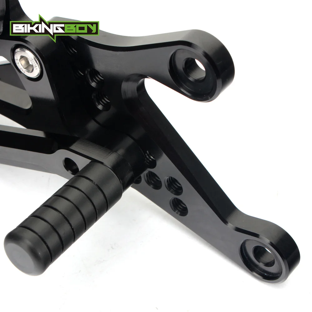 BIKINGBOY ЧПУ Регулируемая подставка для ног сзади комплекты Rearsets подножки YAMAHA YZF-R1 YZF
