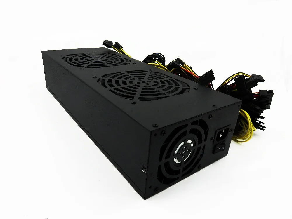 Universial 3600 Вт добыча PSU для Eth zec Rig Bitcoin Шахтер Antminer S7 S9 L3 + D3 platinum питание 8 GPU карты |