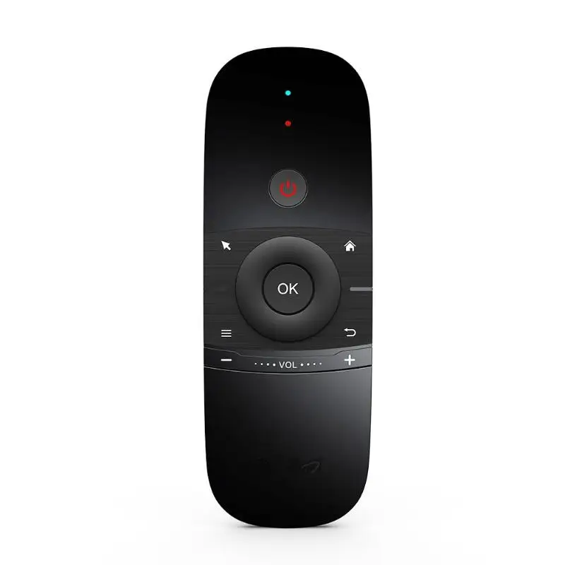 W1 Fly Air mouse для Android tv Box клавиатура мышь беспроводная 2,4G двухсторонняя перезаряжаемая Мини ИК пульт дистанционного управления высокое качество
