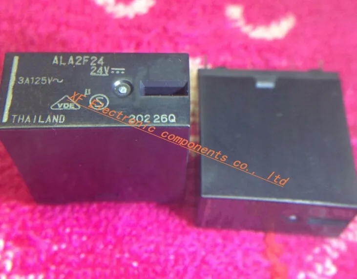 Бесплатная доставка 5 шт./лот ALA2F24 реле GEN PURPOSE DPST 3A 24V лучшее качество | Электронные