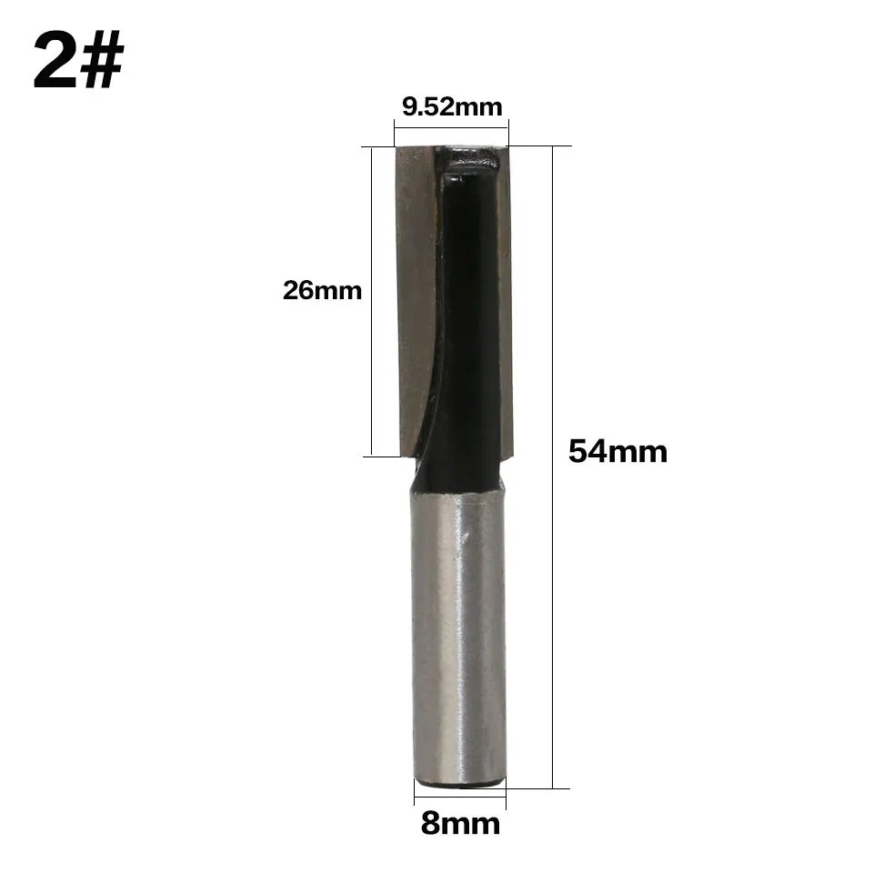 Высококачественные Деревообрабатывающие фрезерные фрезы 1 шт. 8 мм|Фреза| |