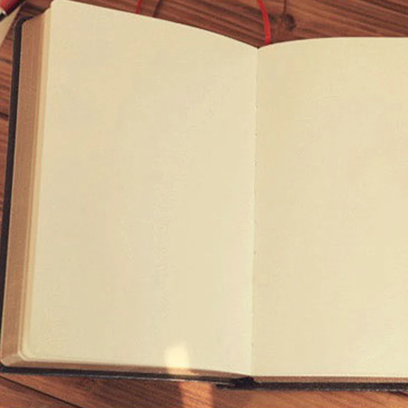 Винтажный блокнот из толстой бумаги чистый дневник искусственной кожи Библия