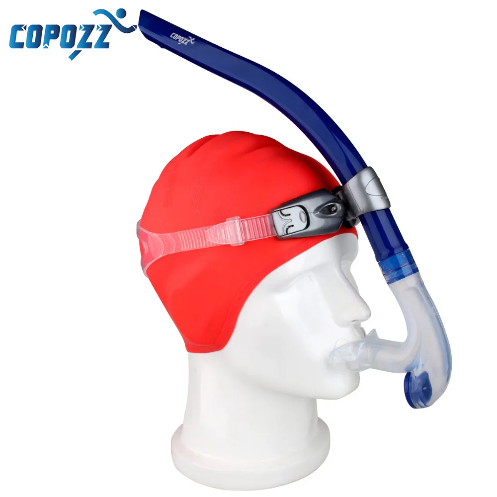 

Copozz Brand Professional Open Top Snorkels Underwater Swimming Diving Snorkeling Equipment Gear Learner Beginer