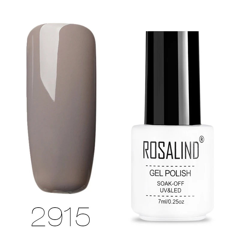 RC2915 ROSALIND Гель-лак для ногтей маникюрный набор для наращивания ногтей Vernis постоянный УФ светодиодный гибридный дизайн ногтей Гель-лак - Цвет: RC2915
