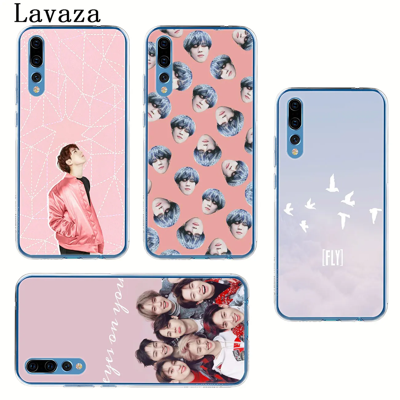 Чехол Lavaza kpop got7 JinYoung Jackson Mark для Huawei Y9 Y7 Prime 2019 2018 Honor 20 8A 8X 8 9 9X 10 Lite 7C 7X 6A 7A