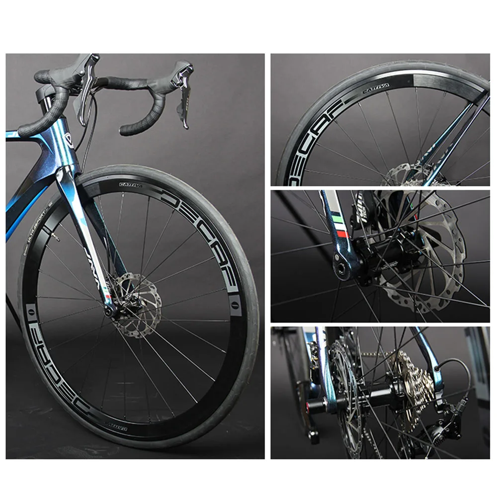 JAVA Feroce Carbon 700C дорожный велосипед с 105 переключения диски из алюминия 22 скорости гидравлический дисковый тормоз гоно