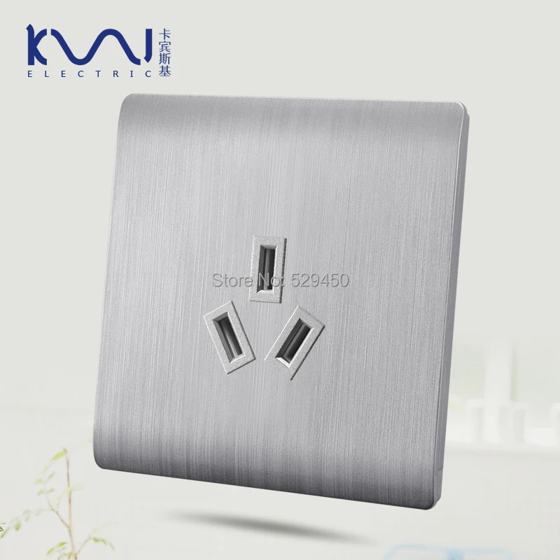 Бесплатная доставка электрическая розетка переменного тока 110 ~ 250В 16А 3 контакта.