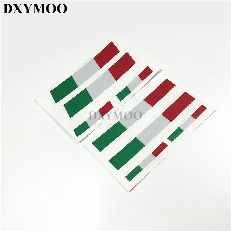 Национальный флаг Италия автомобильные наклейки мотоциклетная масляная