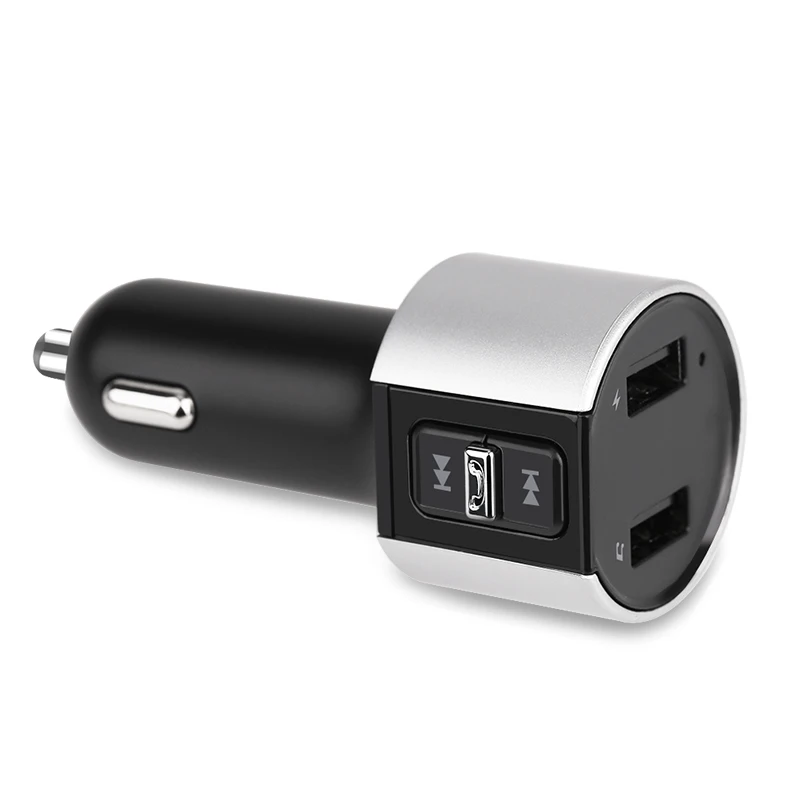 Универсальное автомобильное зарядное устройство USB Fm передатчик для Iphone Xiaomi Samsung