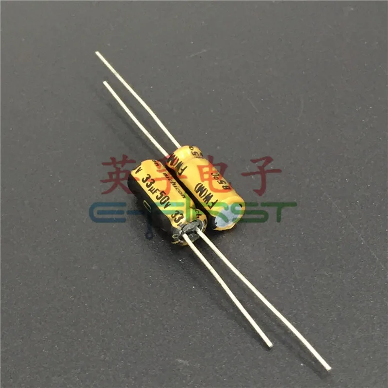 20 шт/50 шт Nichicon 50v33uf 5Х11 FW алюминиевый электролитический конденсатор аудио супер