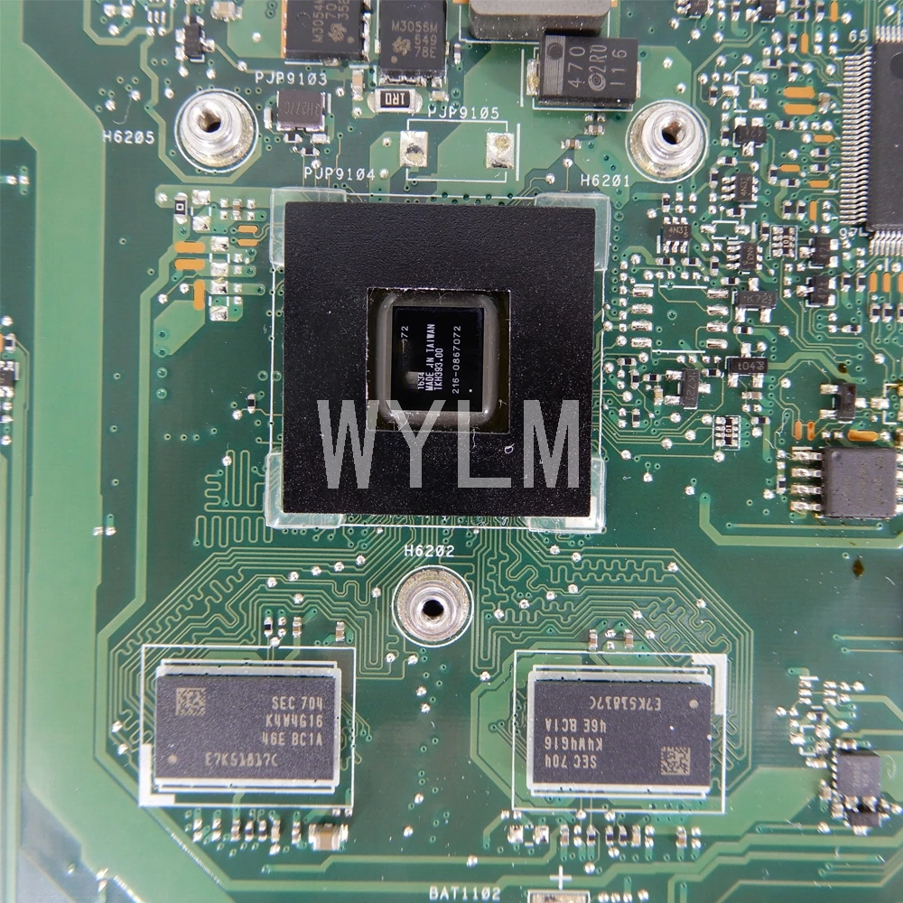 X751YI MAIN_BD._E1-7010CPU 4 Гб Оперативная память 90NB09U0-R00030 материнская плата REV2.0 для ASUS X751Y X751YI X751 K751Y Материнская плата ноутбука испытания
