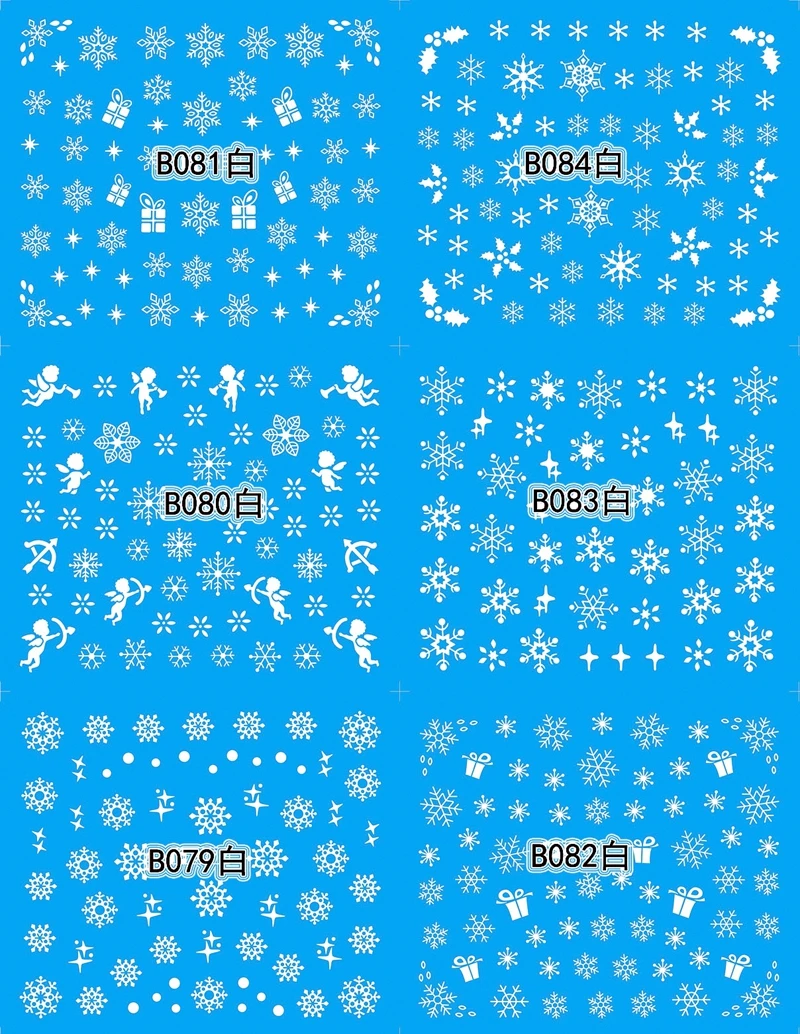 Декоративные наклейки для ногтей 12 цветов|nail art decorations stickers|water transfer nailwater nail |