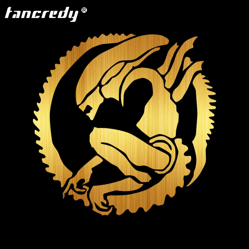 Tancredy 15 см * чужой модные автомобильные аксессуары Переводные виниловые наклейки