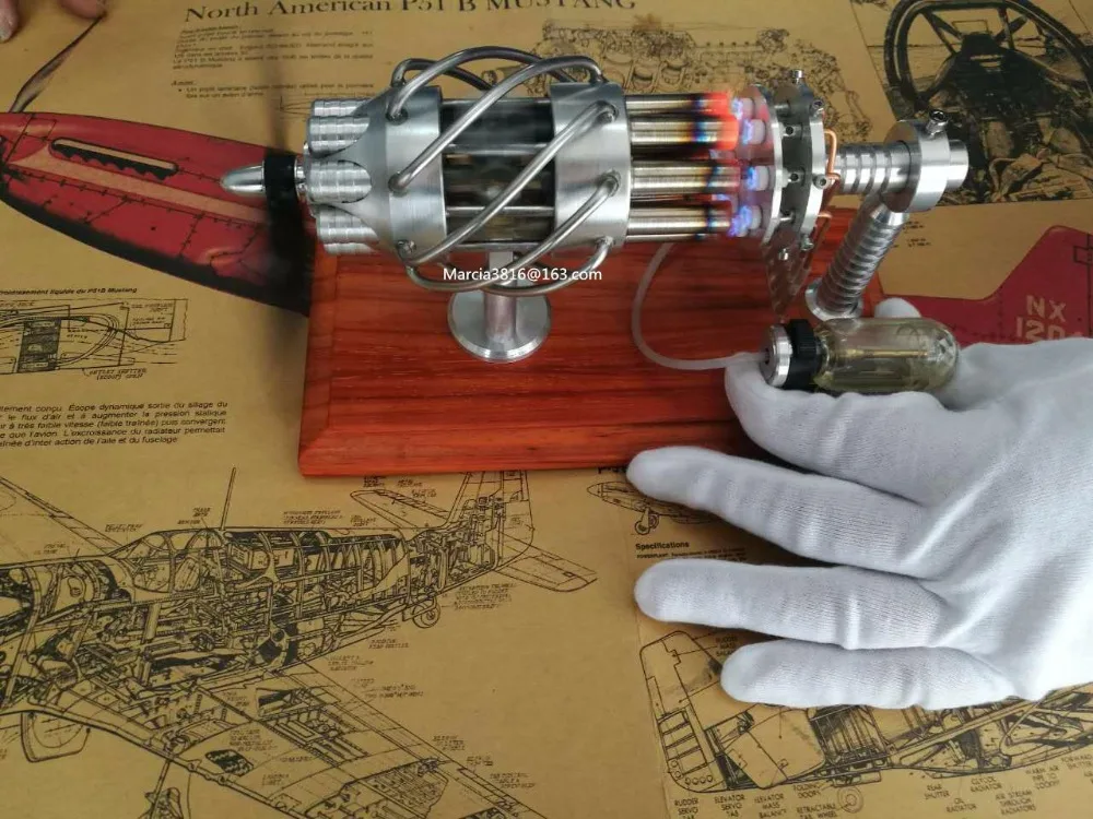 Новинка 2017 модель двигателя горячий воздух Стирлинга игрушки сделай сам