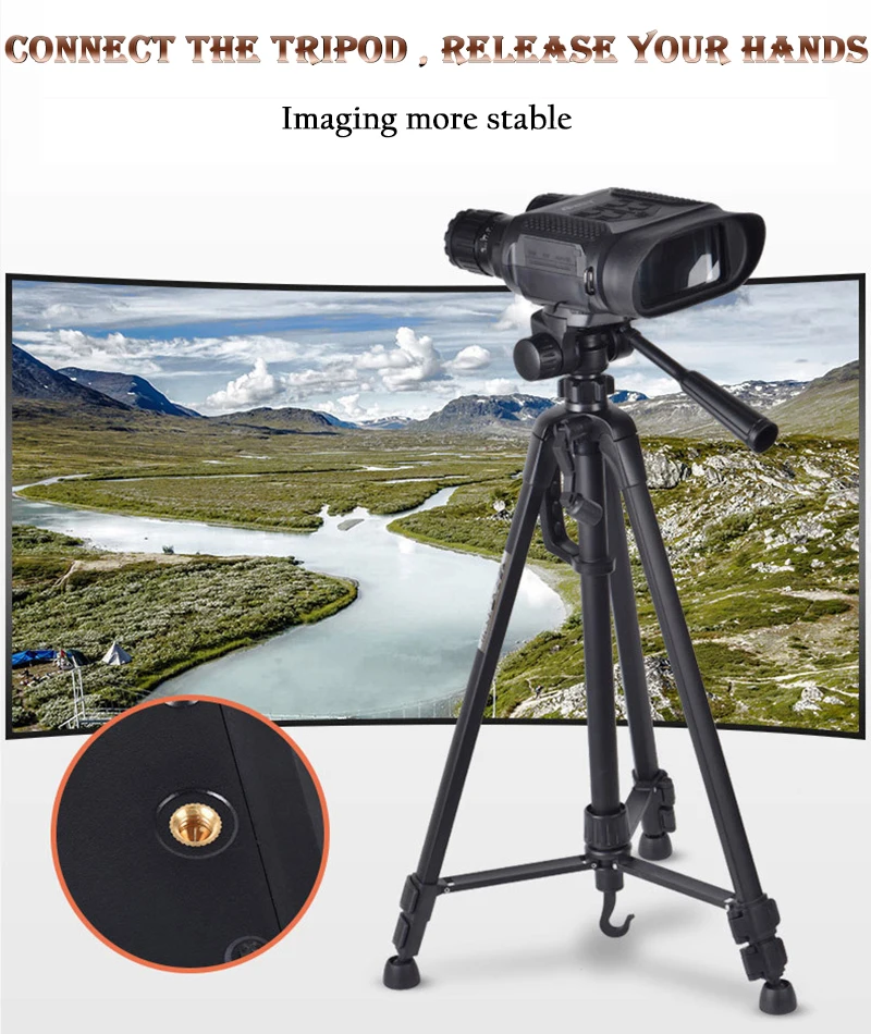 7X31 ZIYOUHU HD инфракрасные цифровые очки ночного видения камера ручной бинокль изображение видео запись инфракрасная камера NV400B широкоформатный