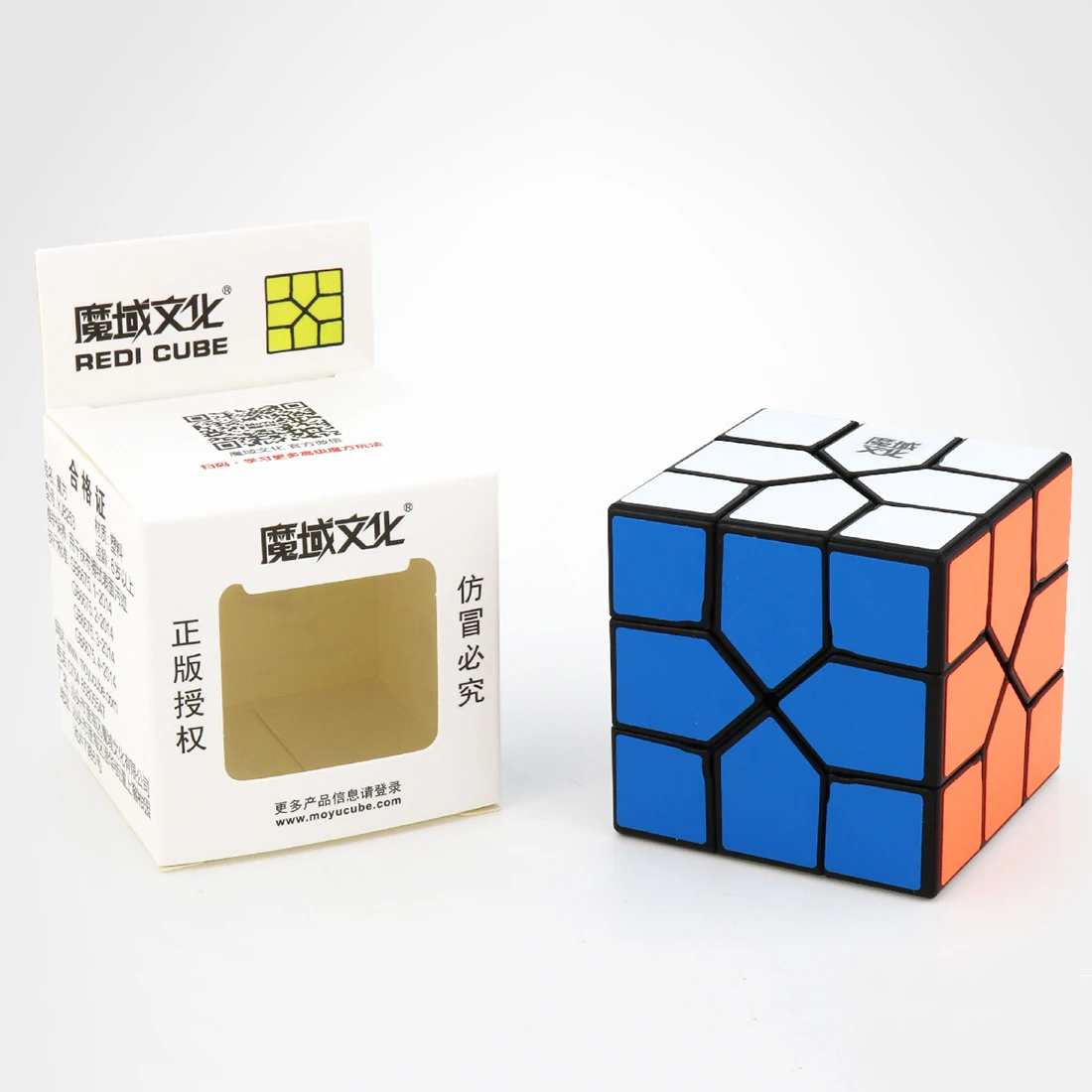 MoYu YJ8253 Redi Cube профессиональный дизайн аномалия 3x3 волшебный куб пазл игрушки для сложных детей магические Кубики-пазлы-черный