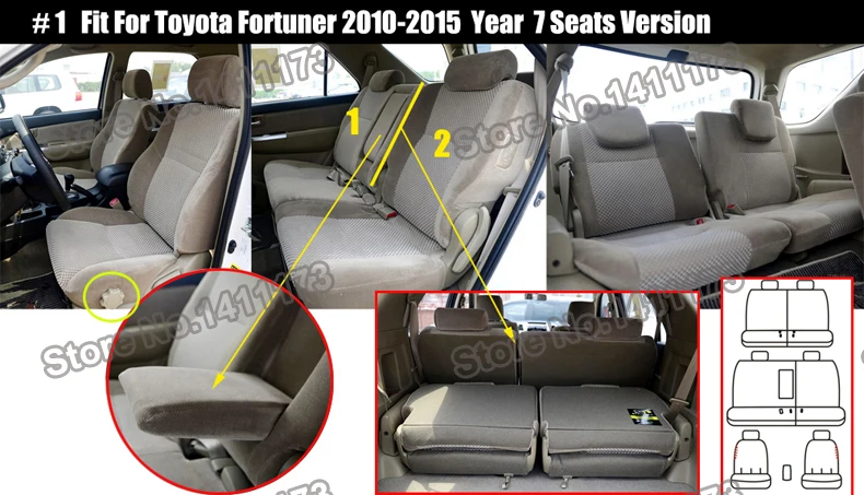 CARTAILOR прочный бежевый кожа кожаный чехол автокресла для Toyota Fortuner чехлы и аксессуары кожзам мест протектор