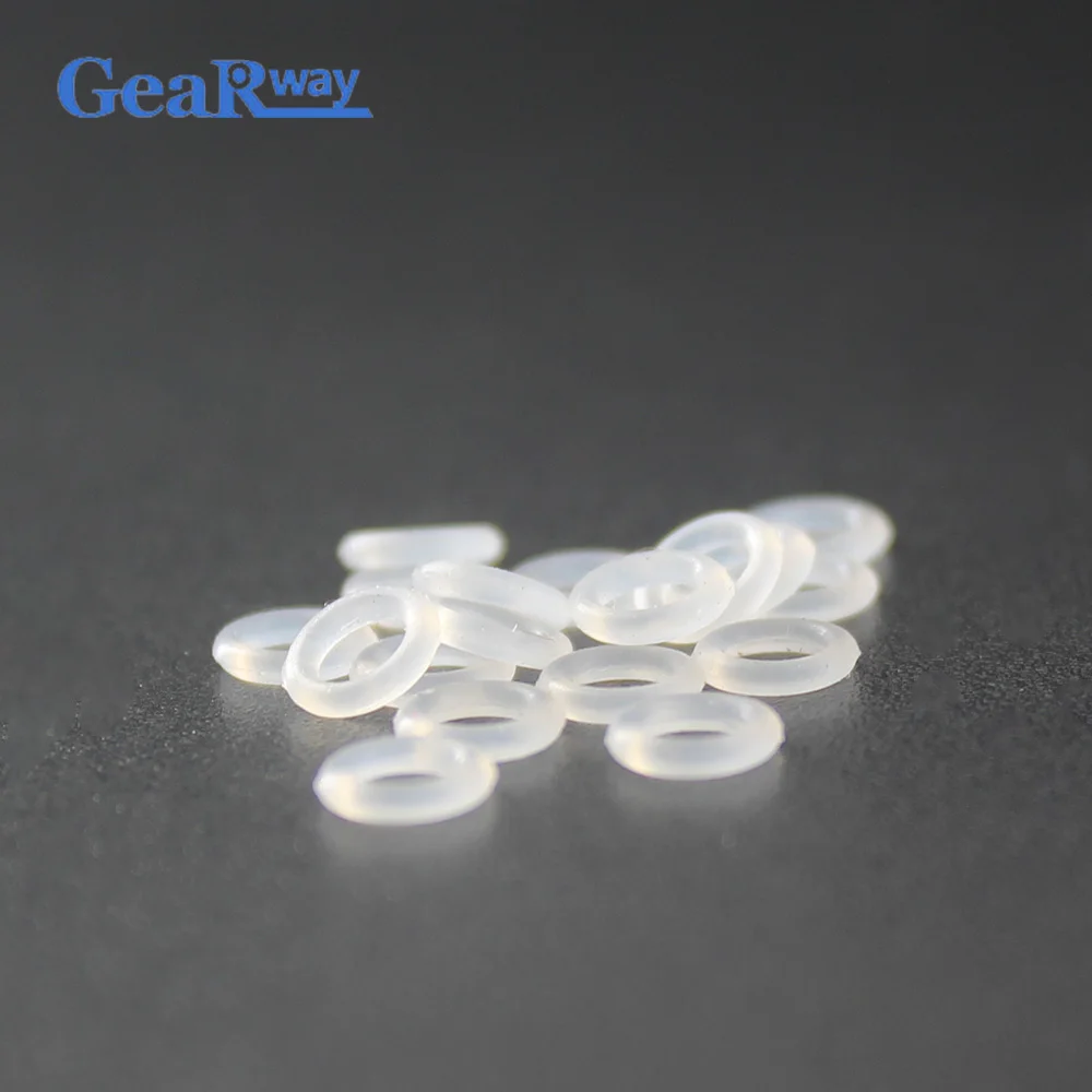Прозрачное уплотнительное кольцо Gearway прозрачное Силиконовое 1 8 мм CS пищевое 6/1