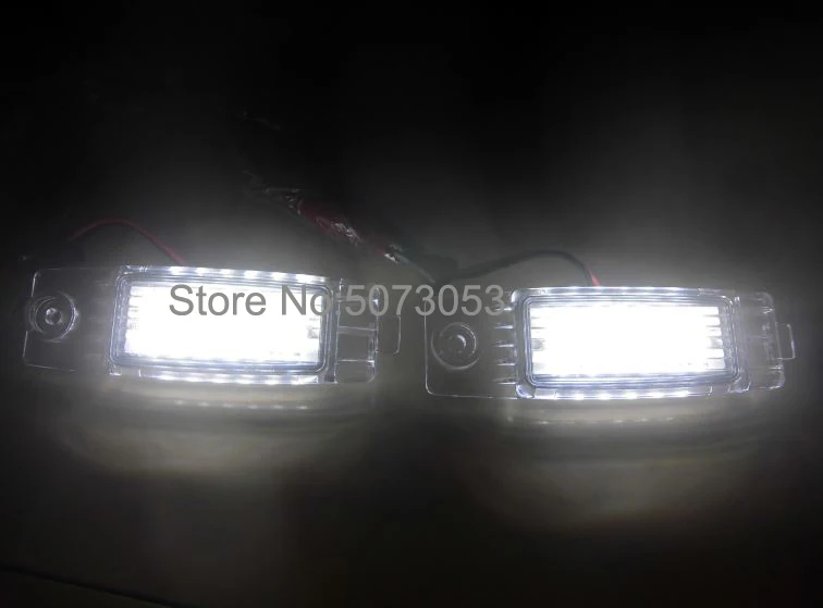 18LED подсветильник ка номерного знака для Toyota Harrier 98 ~ 03 Highlander 09 RAV4 05 Hiace Regiusace Vanguard 2004