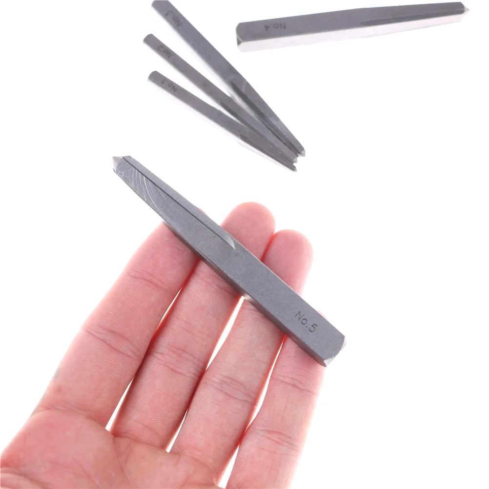 

5Pcs/set Screw Extractor Easy Out Set Drill Bits Broken Damaged Bolt Remover