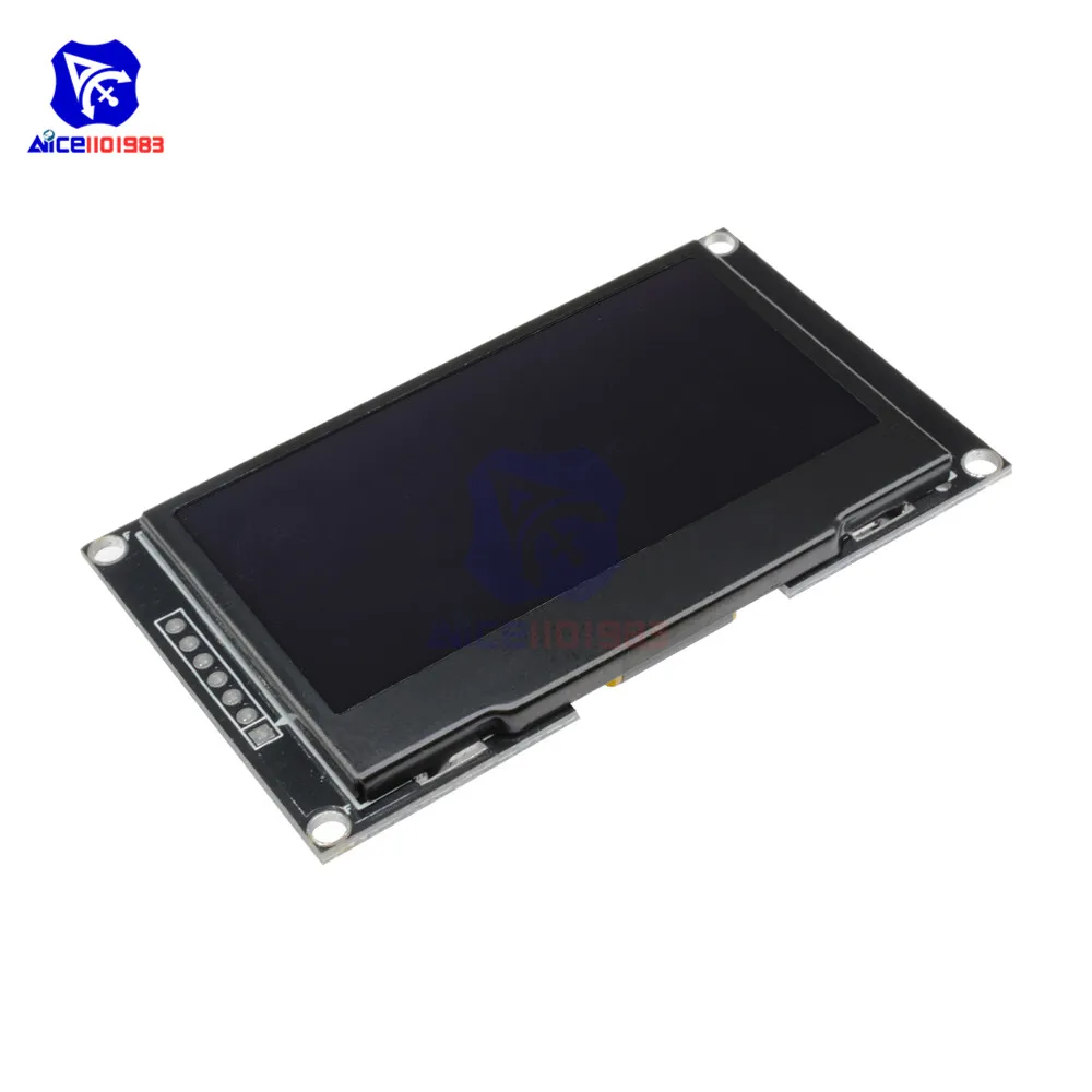 2,42 дюймов 128X64 OLED ЖК-дисплей Дисплей модуль SSD1309 12864 7-контактный SPI/IIC I2C серийный Интерфейс для Arduino UNO R3 C51