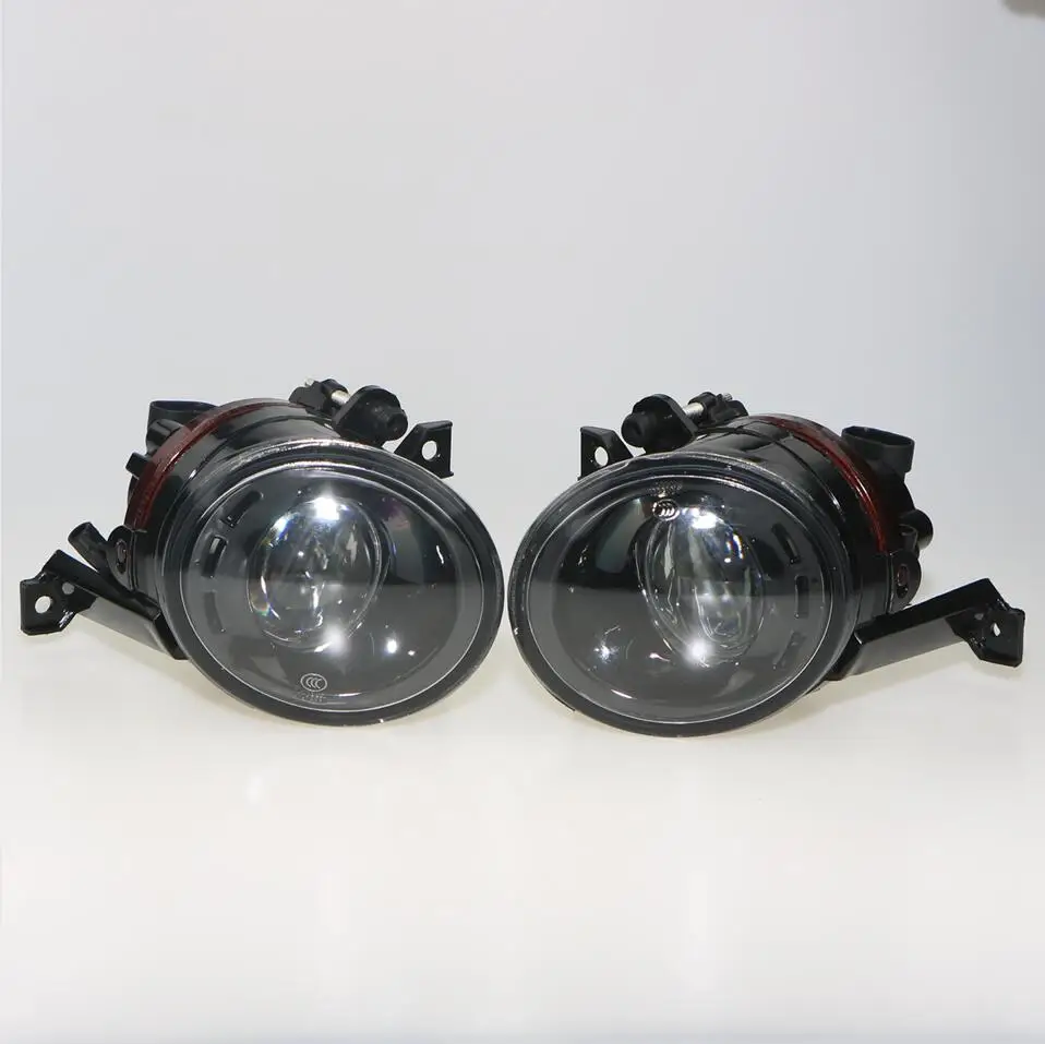 1 Pair 1 пара, новинка 9006, штепсельная вилка 12 В 55, выпуклая линза, фары противотуманные, для VW Tiguan EOS Polo Touran Golf MK6 1T0 941 699 C 1T0941700C - Испускаемый цвет: 1 Pair