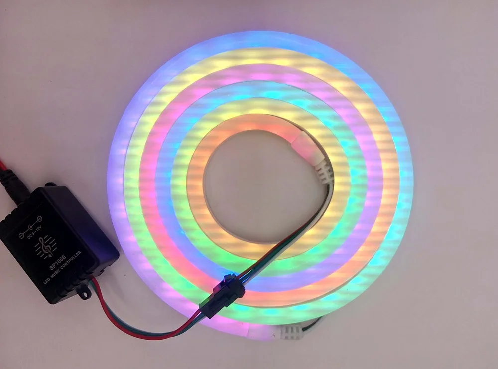 Программируемая адресная неоновая трубка WS2812B WS2812 RGB Светодиодная лента